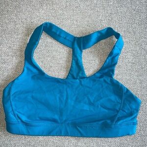 Blue Lulu Sports Bra